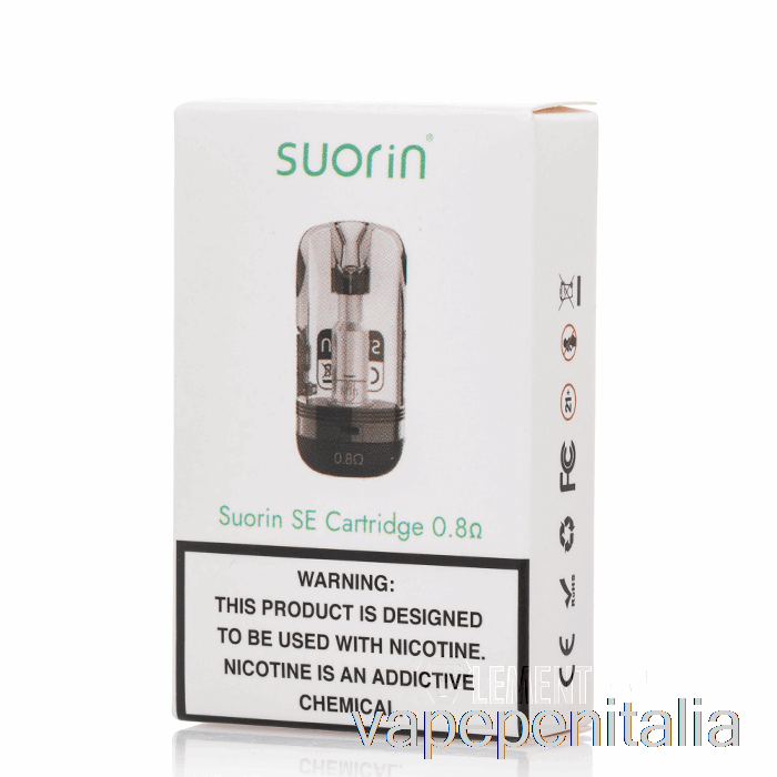 Vape Box Mod Suorin Se Baccelli Di Ricambio Baccelli Da 0,8ohm